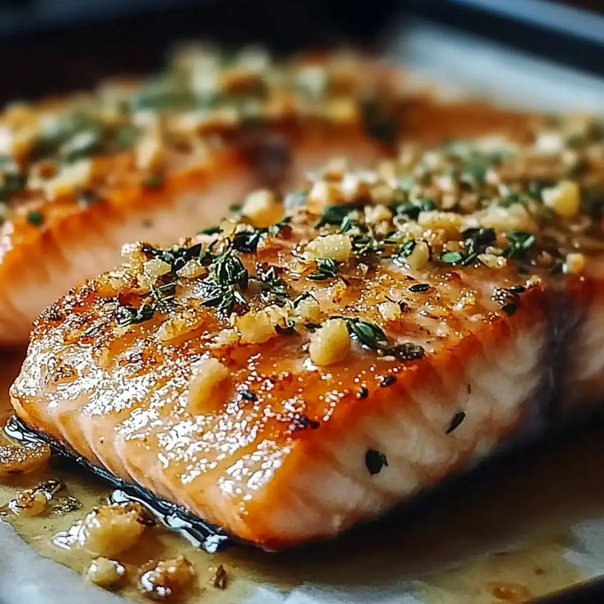 Crispy Parmesan Salmon Bake