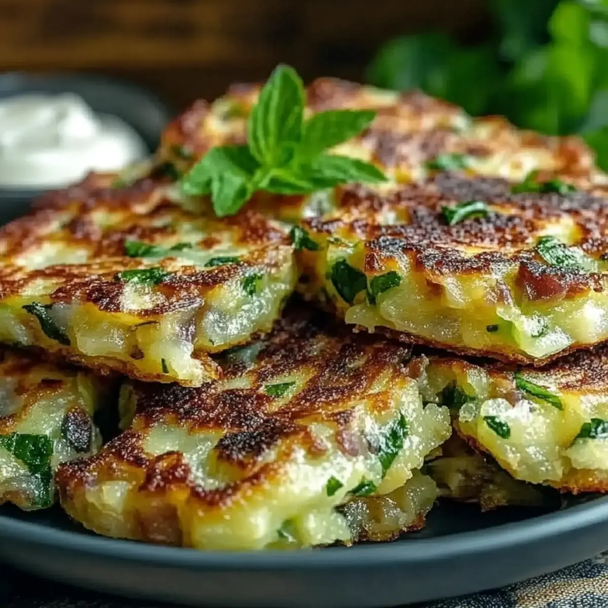 Crispy Zucchini Fritters