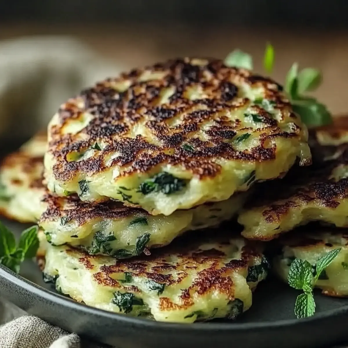 Crispy Zucchini Fritters