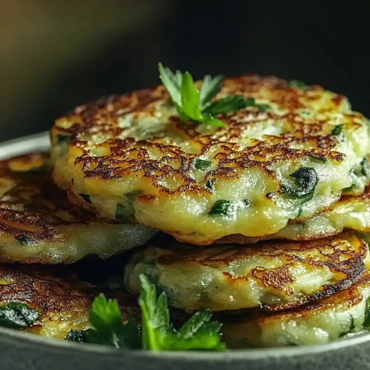 Crispy Zucchini Fritters