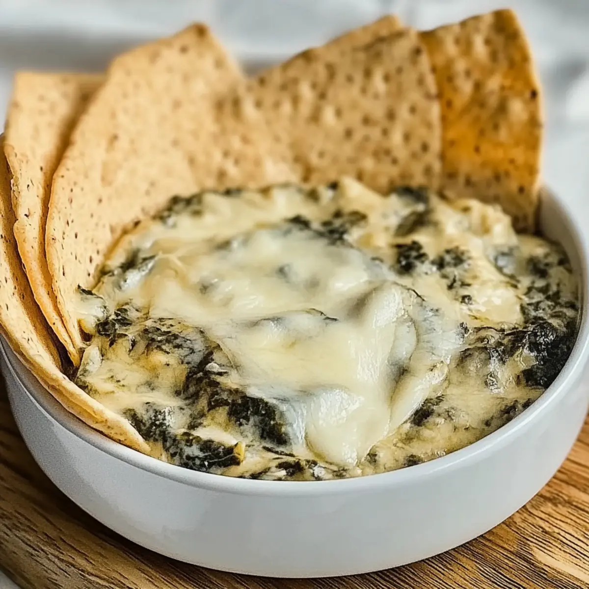 Crockpot Spinach Artichoke Dip