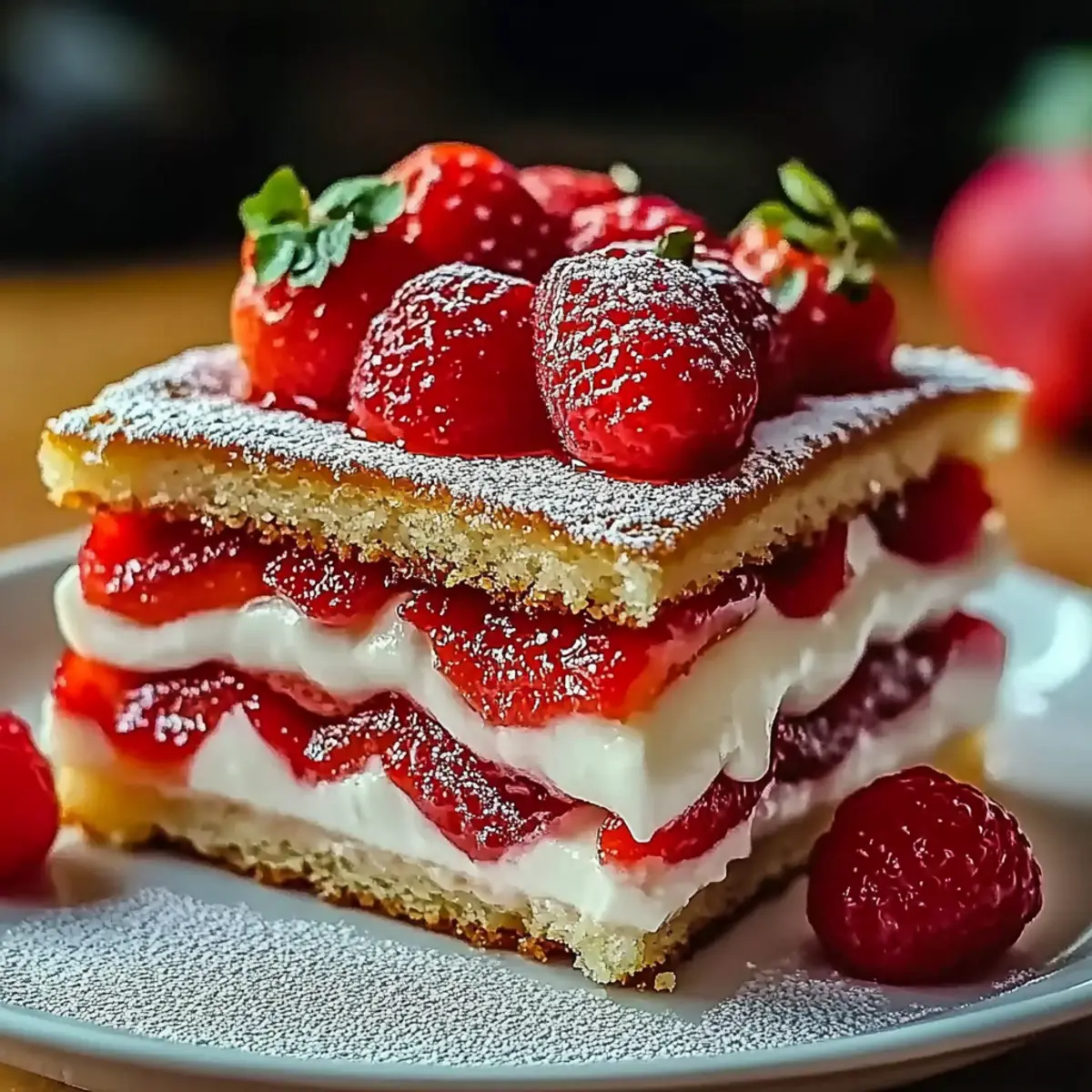Fried Strawberry Cheesecake Sandwiches