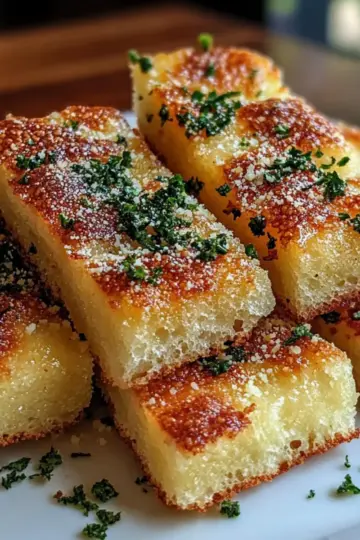 Gluten Free Garlic Pizza Breadsticks