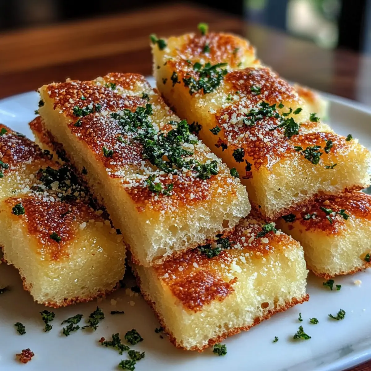 Gluten Free Garlic Pizza Breadsticks
