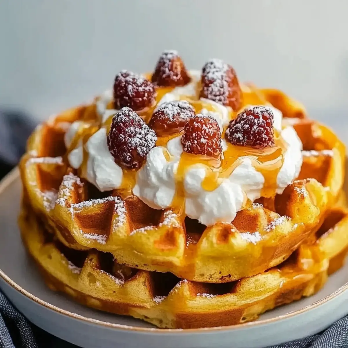 Gluten Free Sweet Potato Waffles