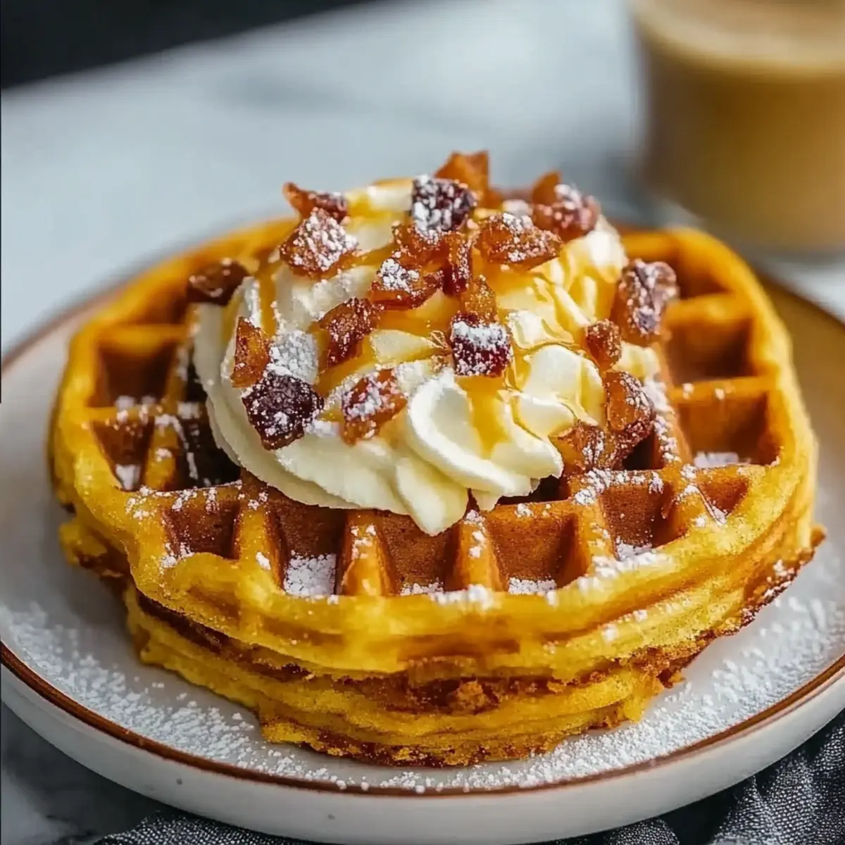 Gluten Free Sweet Potato Waffles