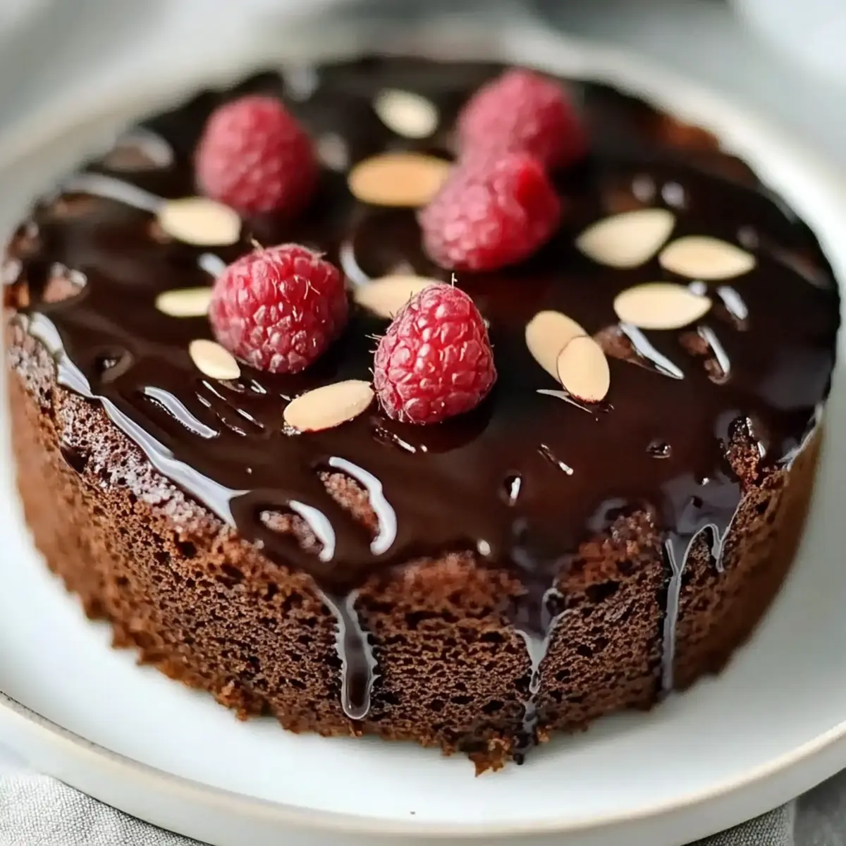 Gluten Free Vegan One Bowl Chocolate Cake