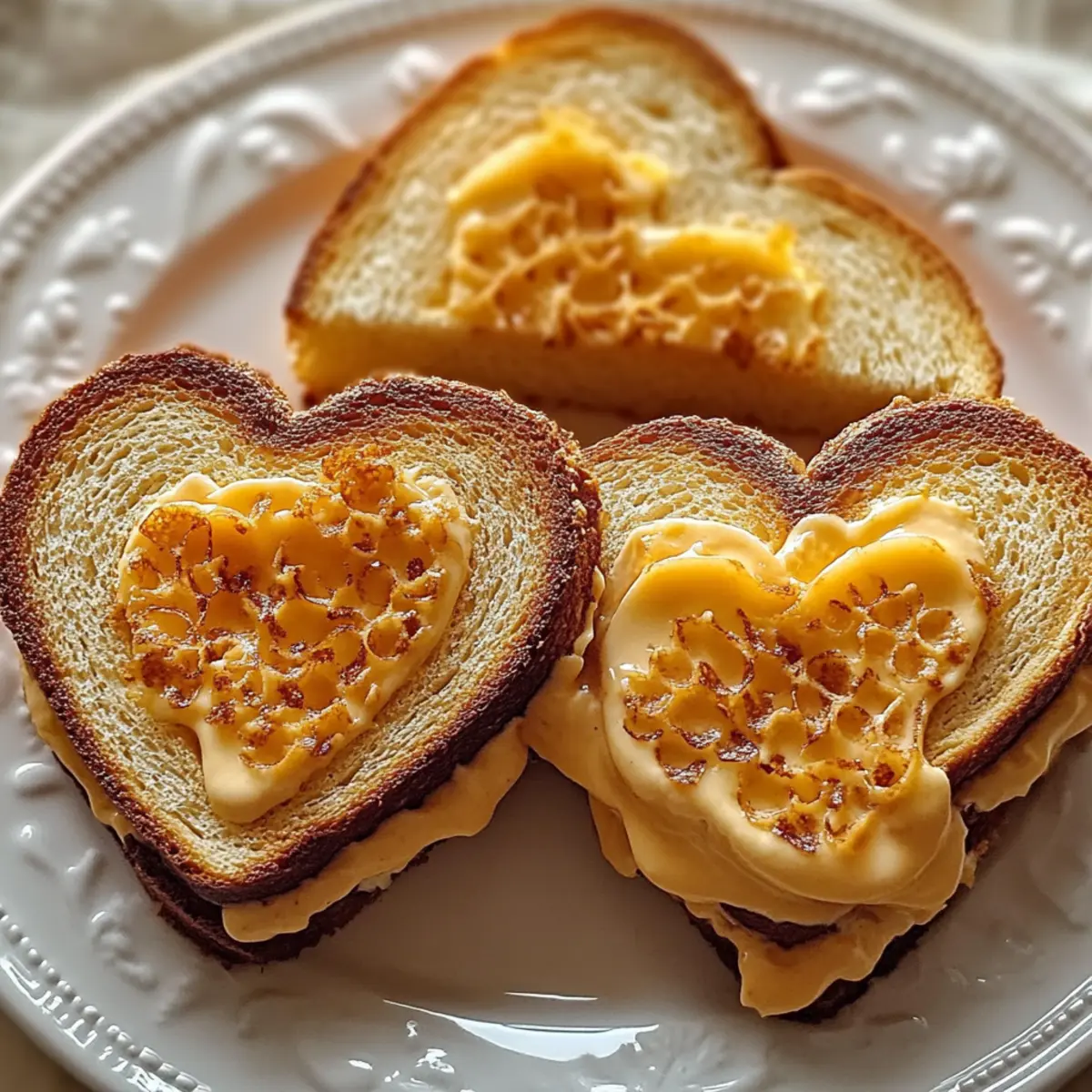 Heart-Shaped Grilled Cheese Dippers