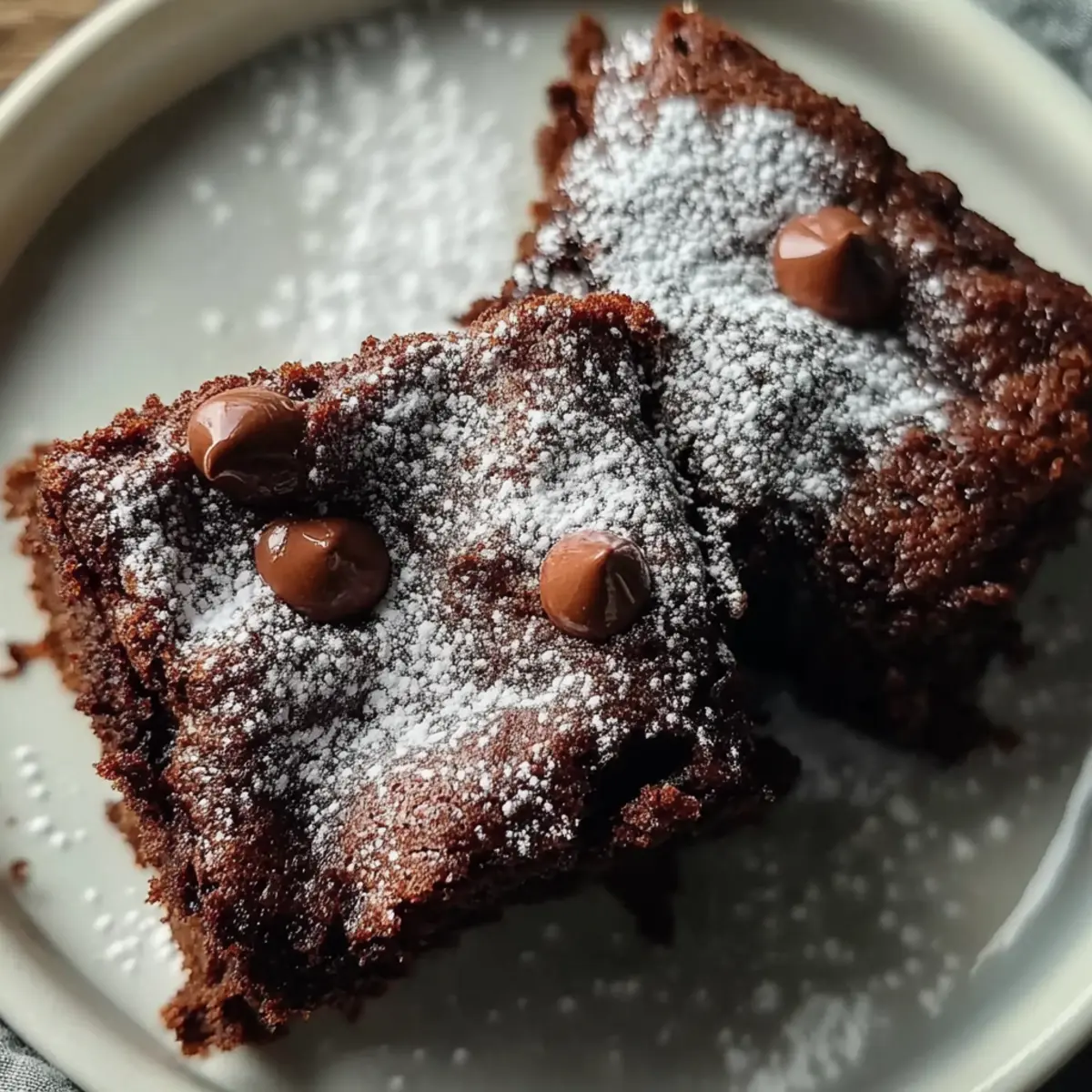 Heart Shaped Brownies