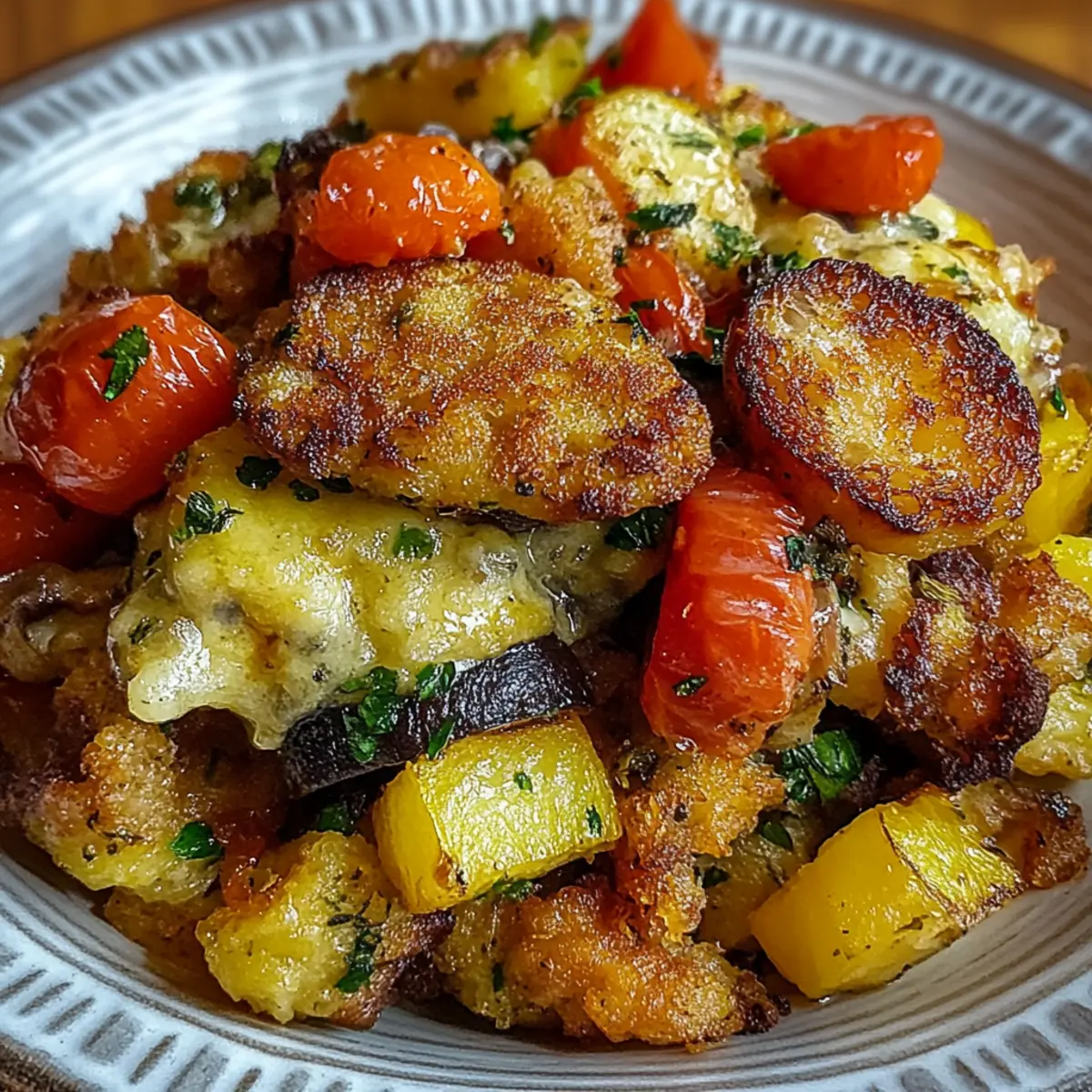 Hearty Baked Vegetable Casserole
