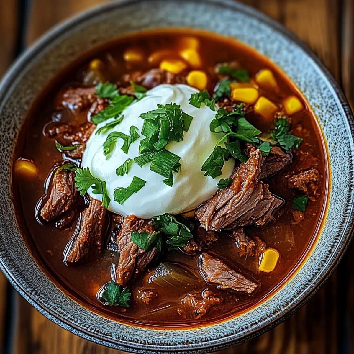 Hearty Crockpot Chili Colorado
