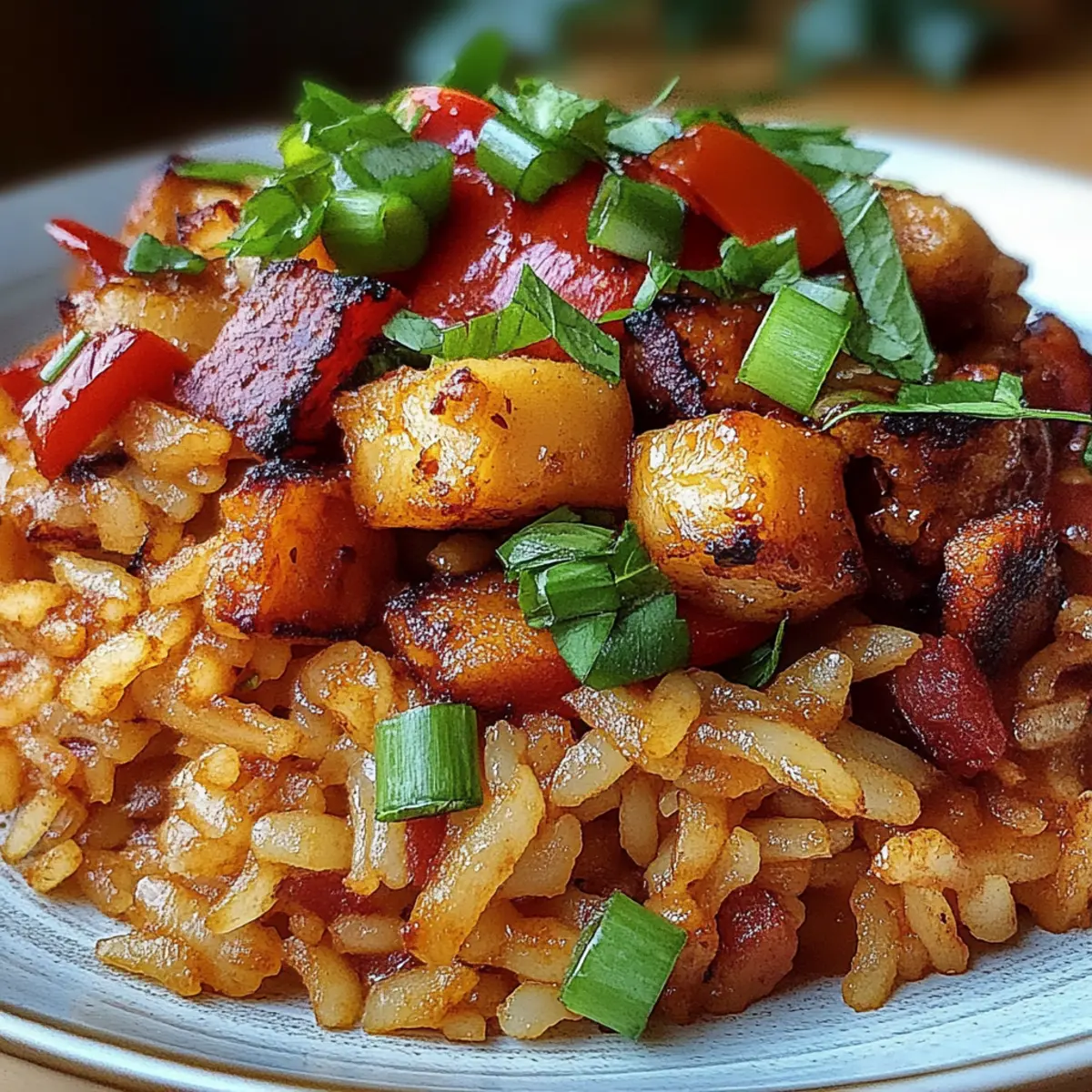 Hearty Spicy Cajun Jailhouse Rice