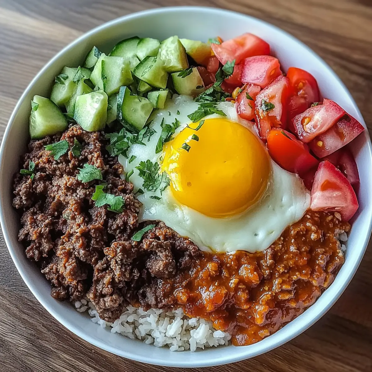 High Protein Ground Beef Power Bowls