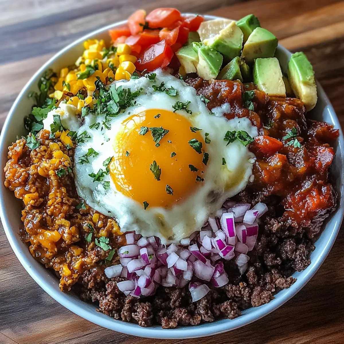 High Protein Ground Beef Power Bowls