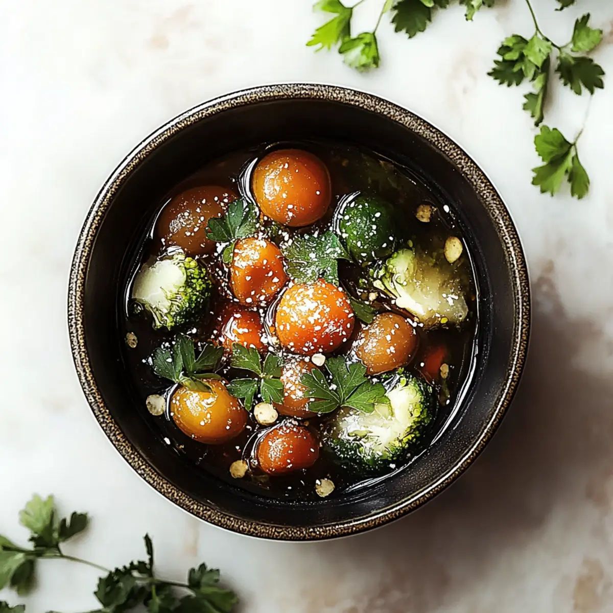 Honey Balsamic Brussels Sprouts