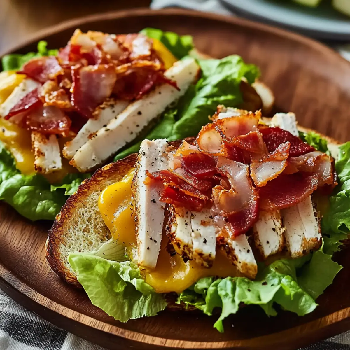 Keto Turkey Club Lettuce Wraps