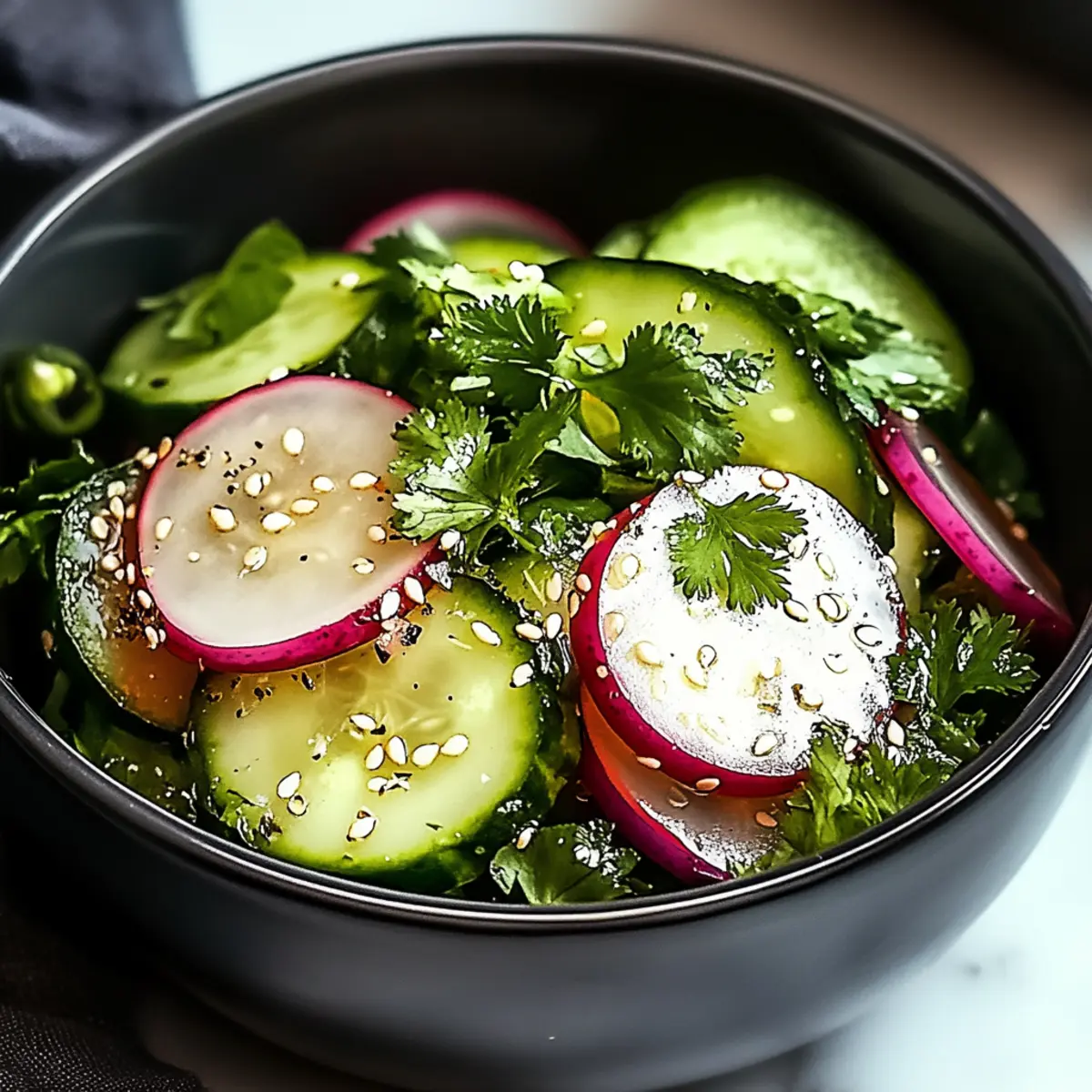 Korean Cucumber Salad