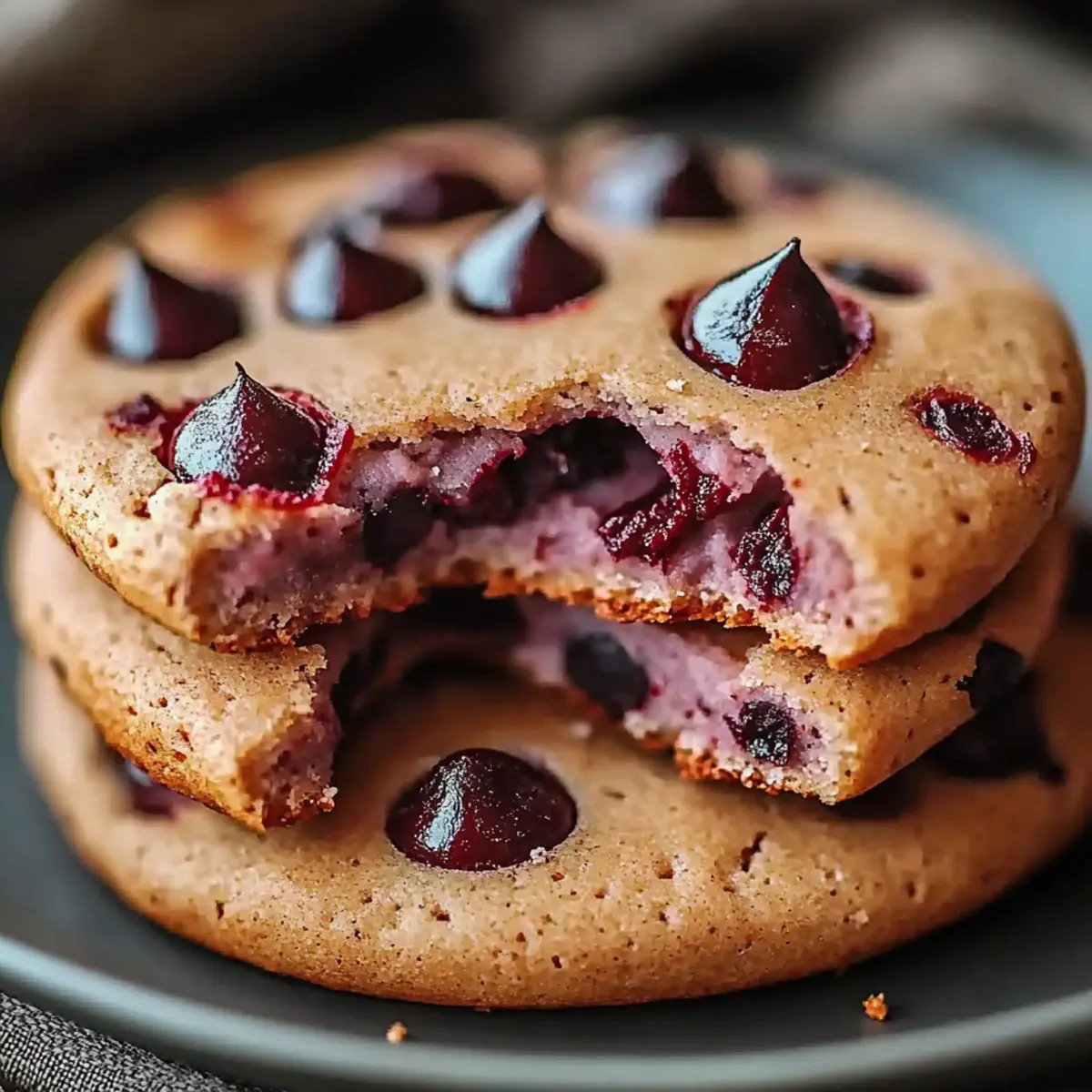 Maraschino Cherry Chocolate Chip Cookies
