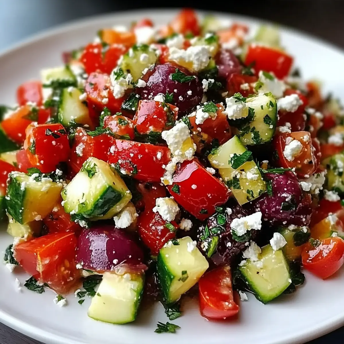 Mediterranean Chopped Salad