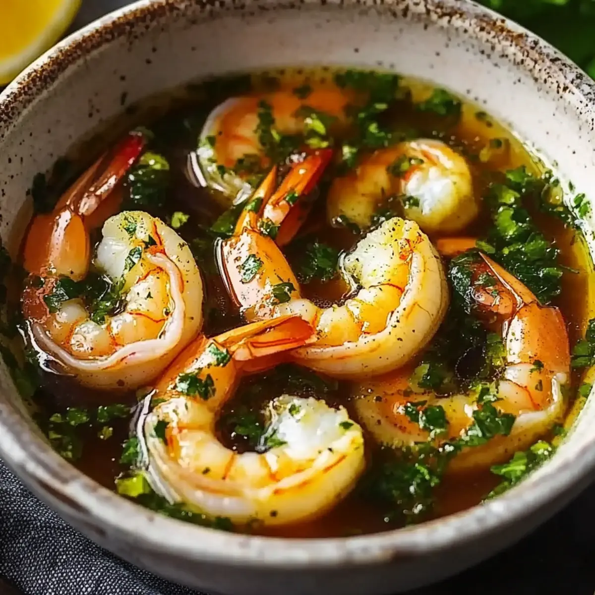 Miso-Ginger Lemon Shrimp Detox Broth