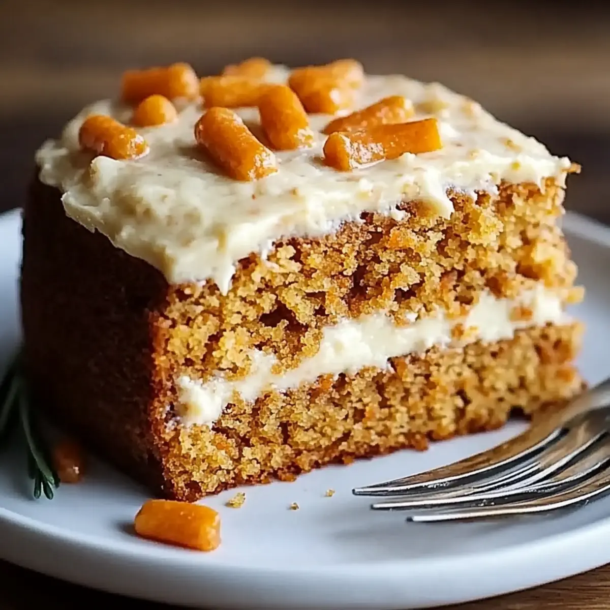Oatmeal Carrot Cake