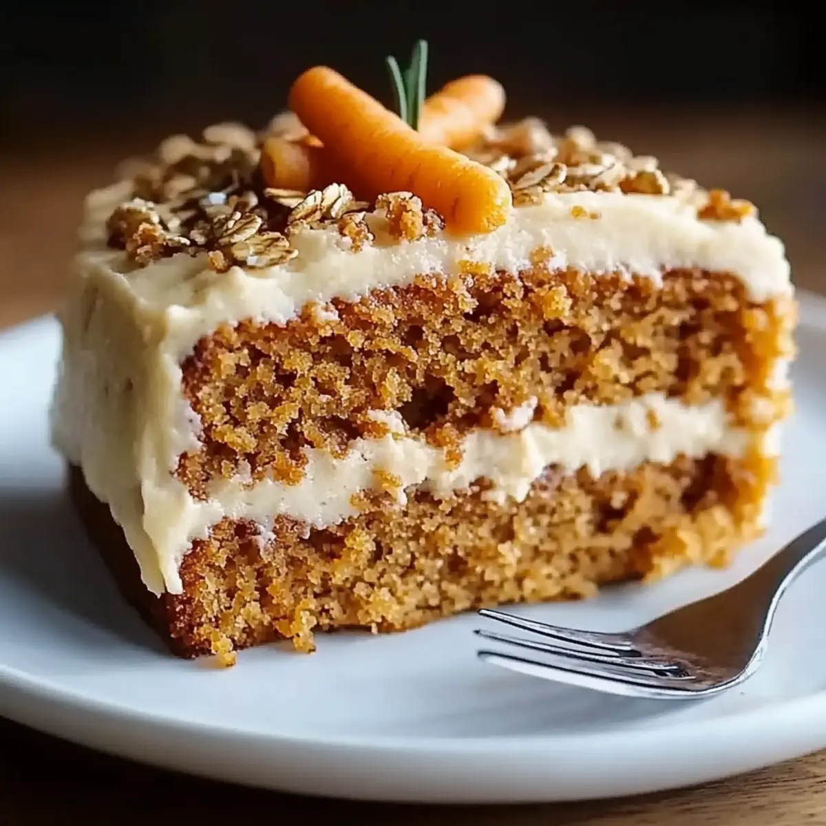 Oatmeal Carrot Cake