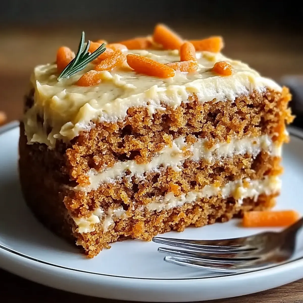 Oatmeal Carrot Cake