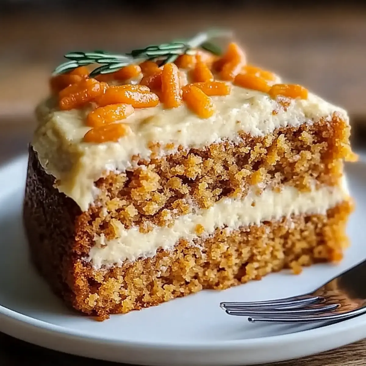 Oatmeal Carrot Cake