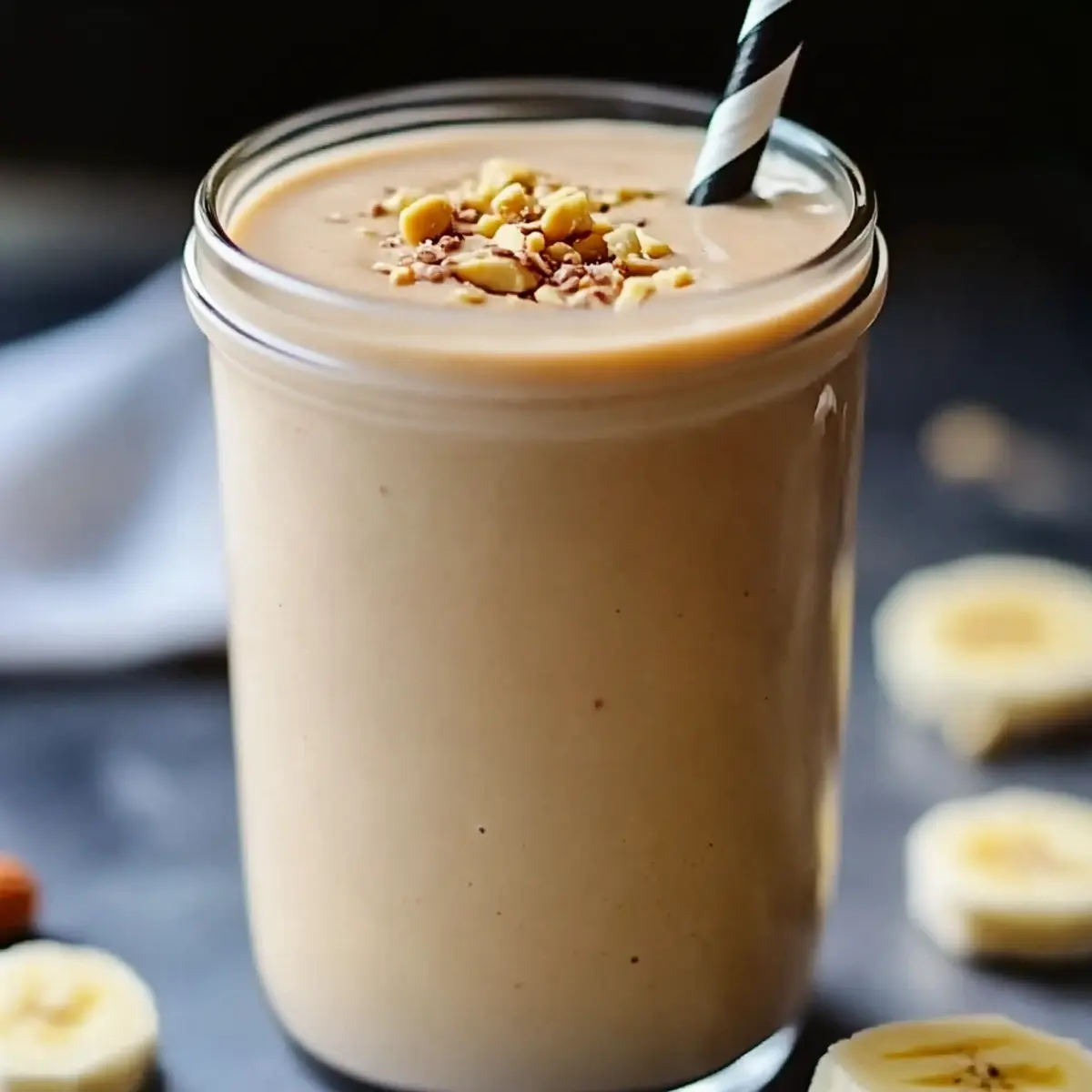 Peanut Butter Banana Smoothie