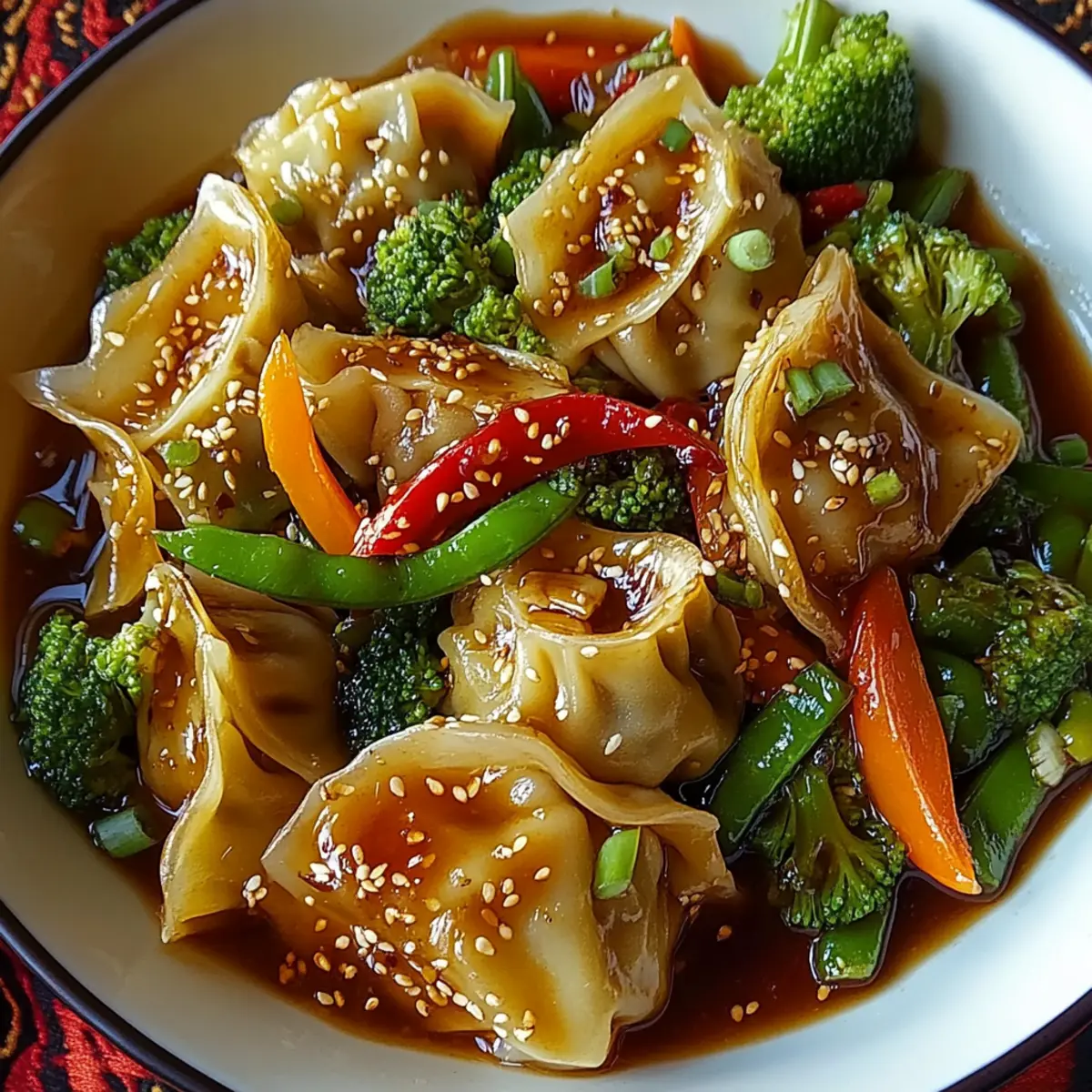 Potsticker Stir Fry
