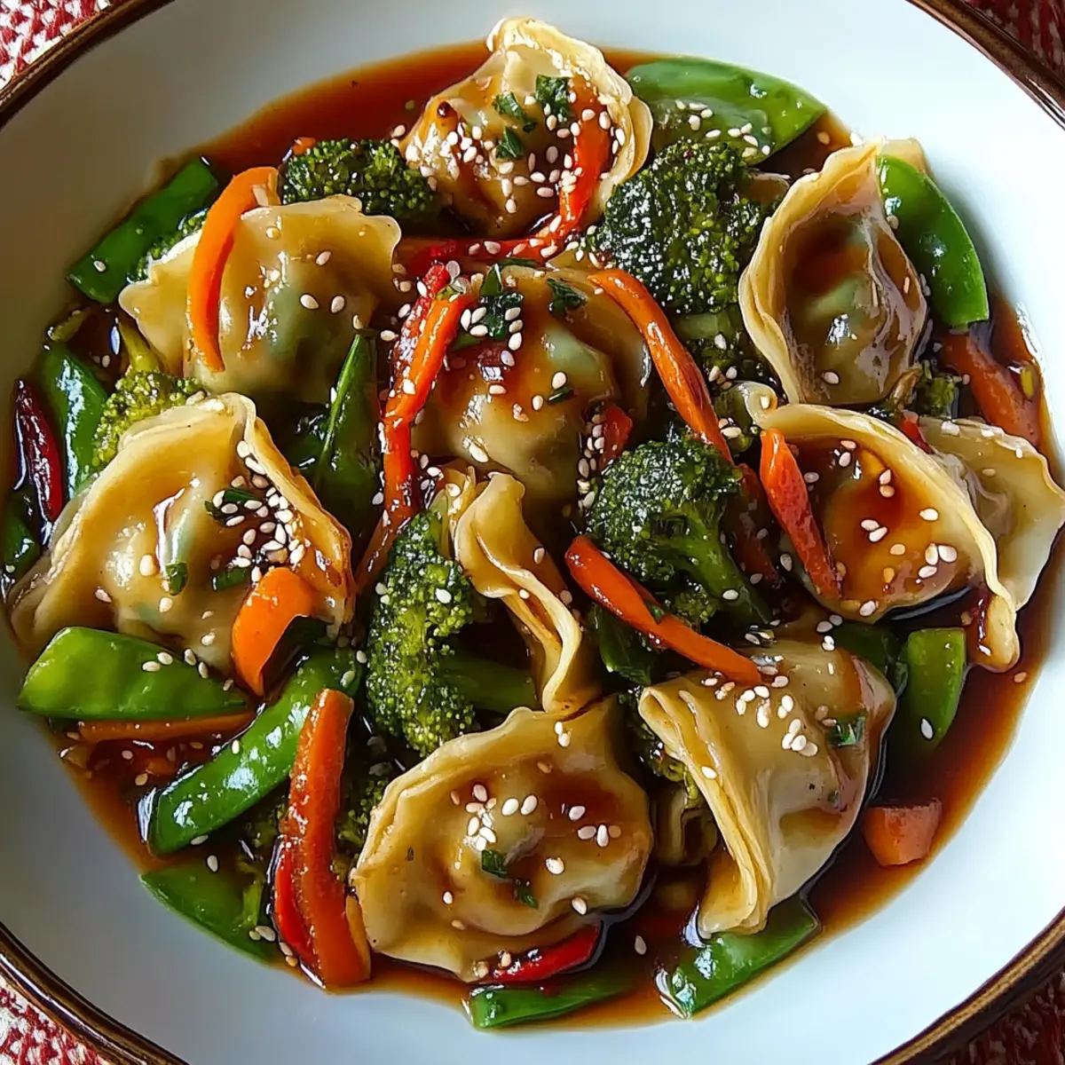 Potsticker Stir Fry