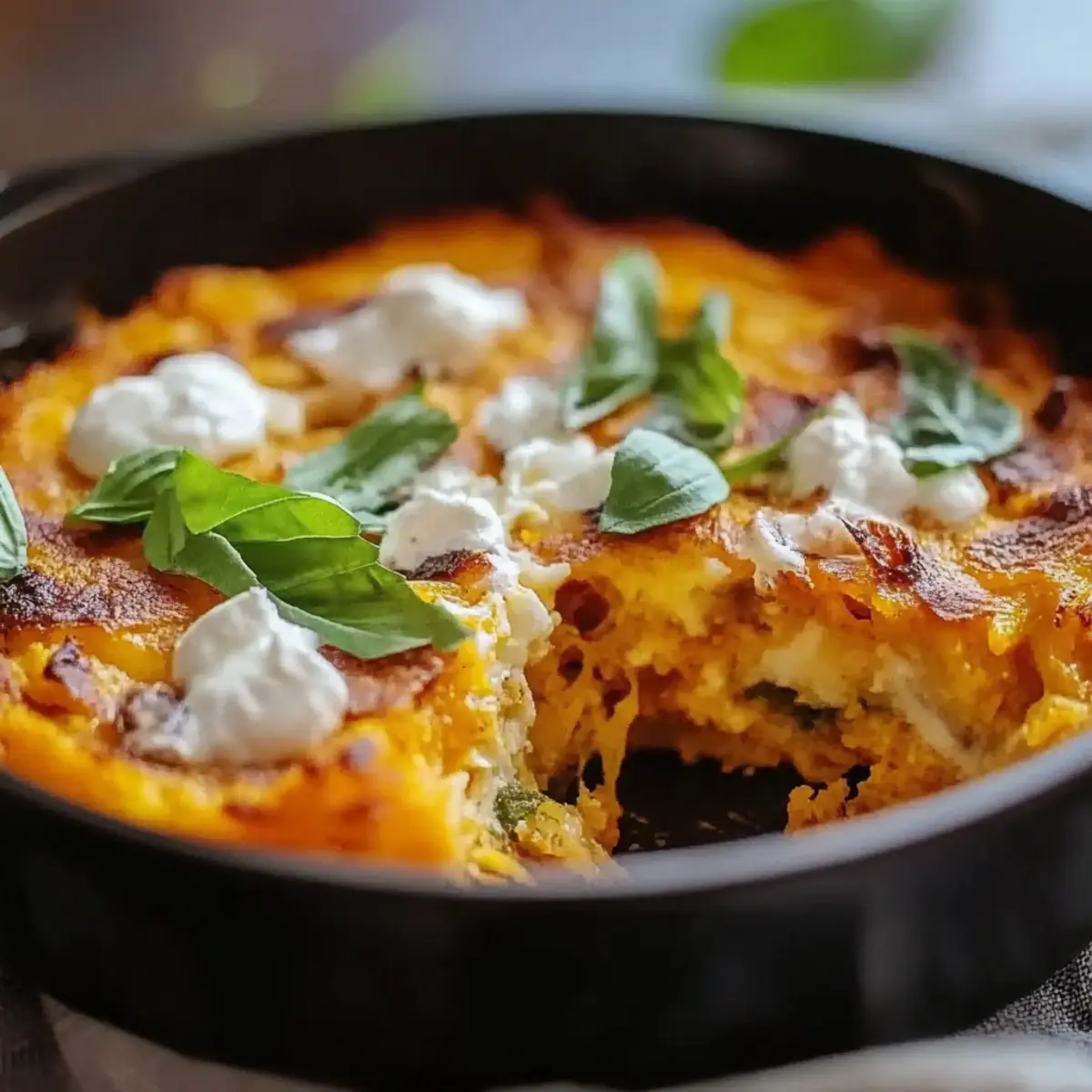 Protein-Packed Sweet Potato Egg Casserole
