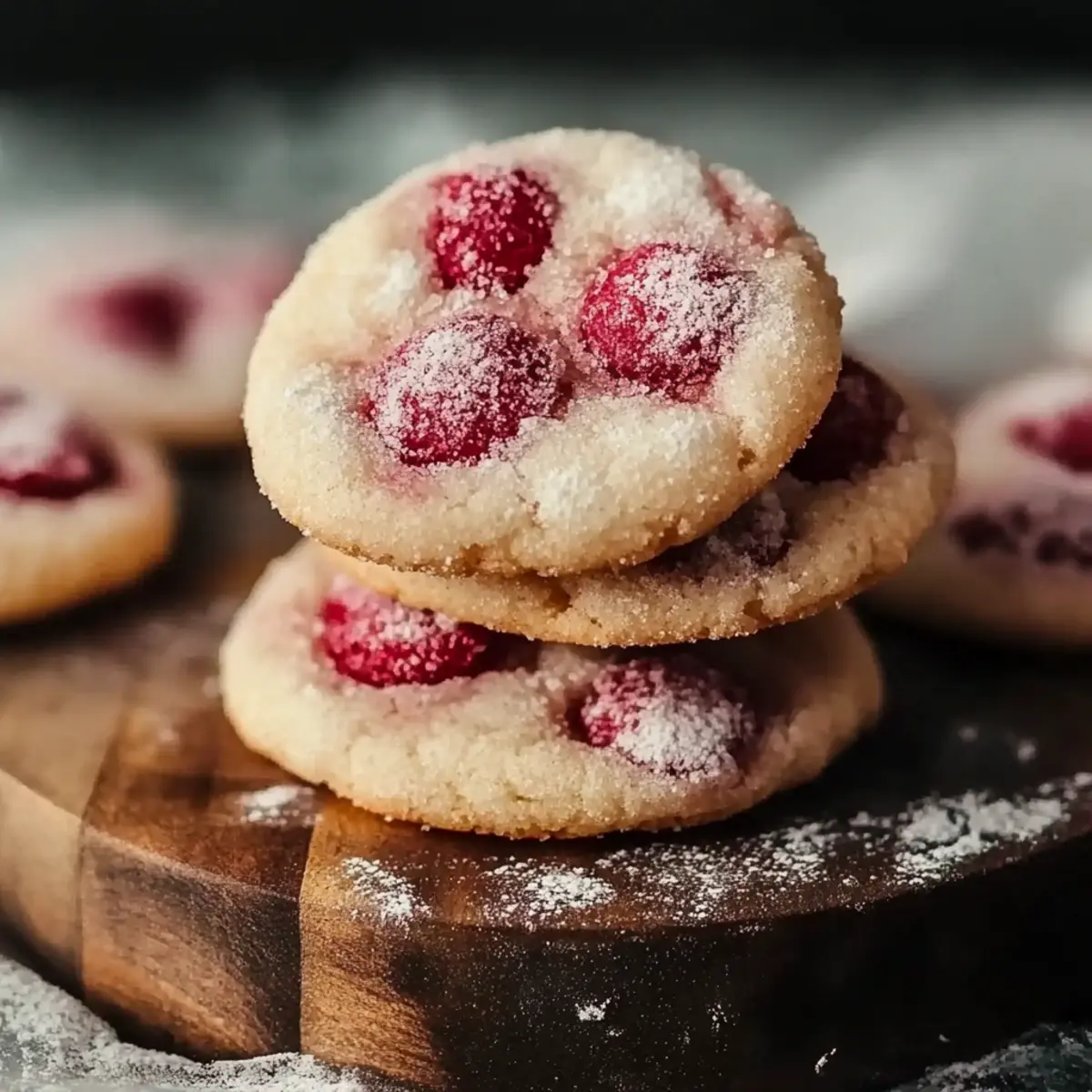 Raspberry Sugar Cookies