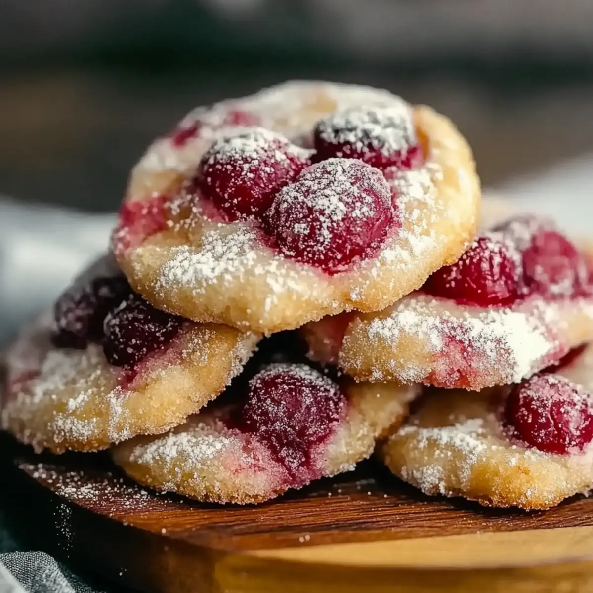 Raspberry Sugar Cookies