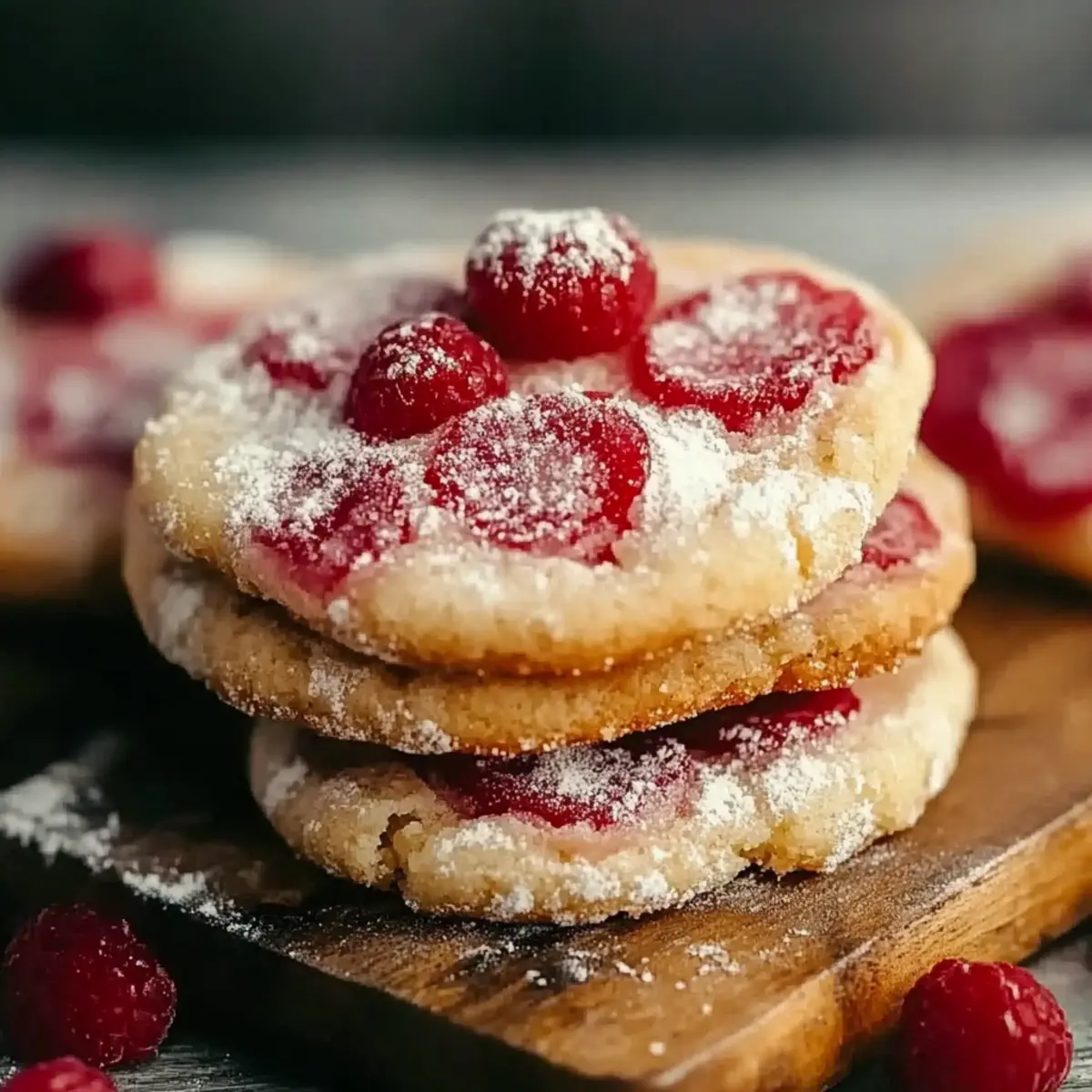 Raspberry Sugar Cookies