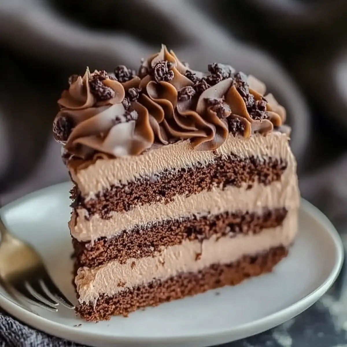Rich Coffee Chocolate Cake