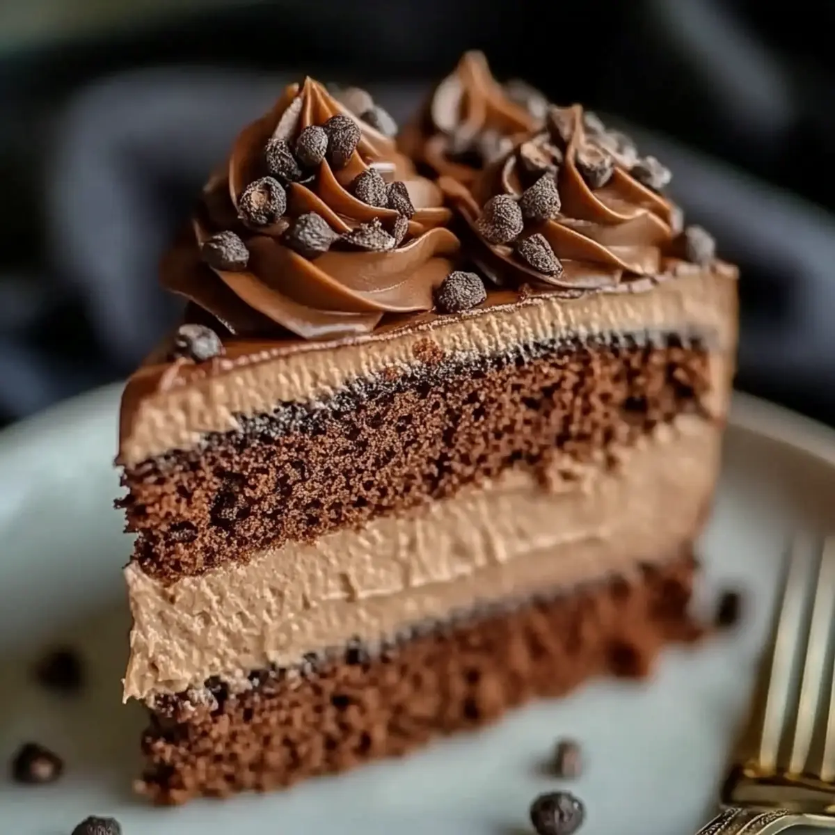 Rich Coffee Chocolate Cake