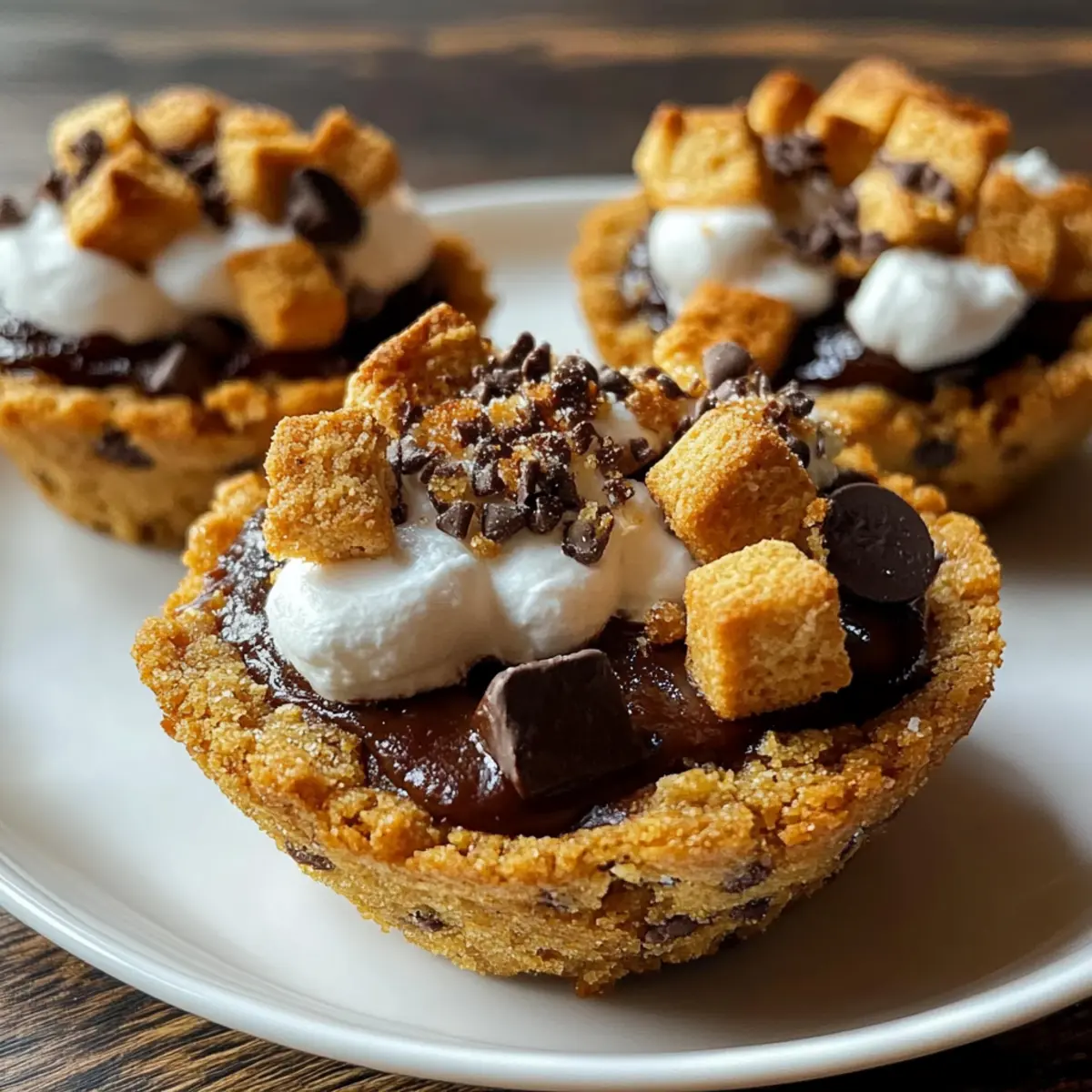 S’mores Cookie Cups