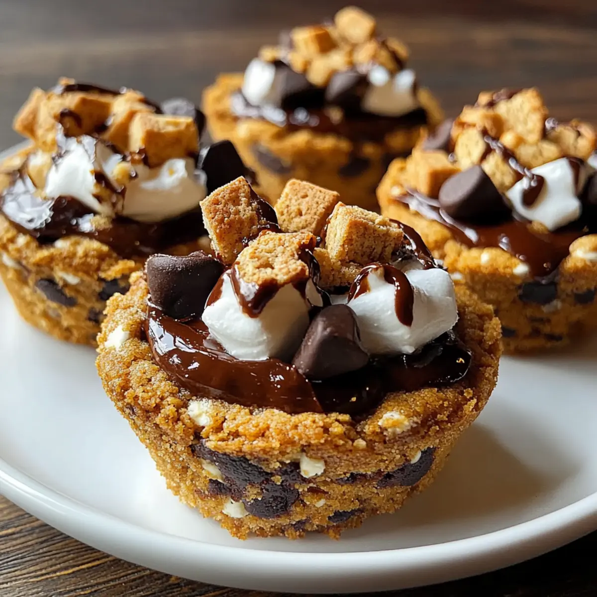 S’mores Cookie Cups