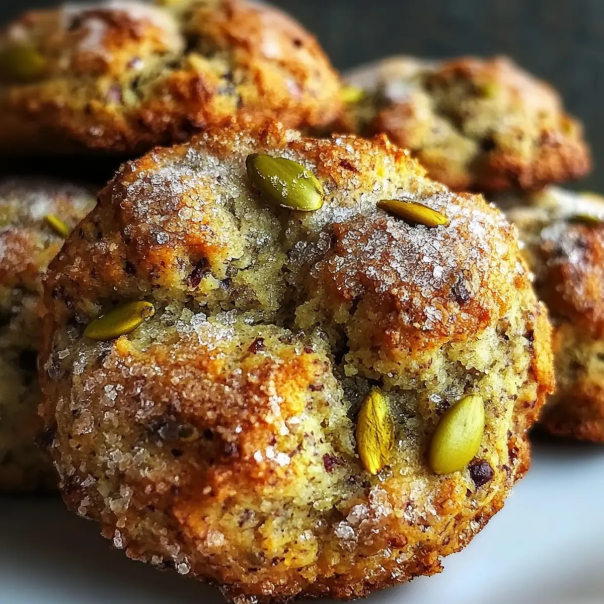 Salted Honey Pistachio Cookies