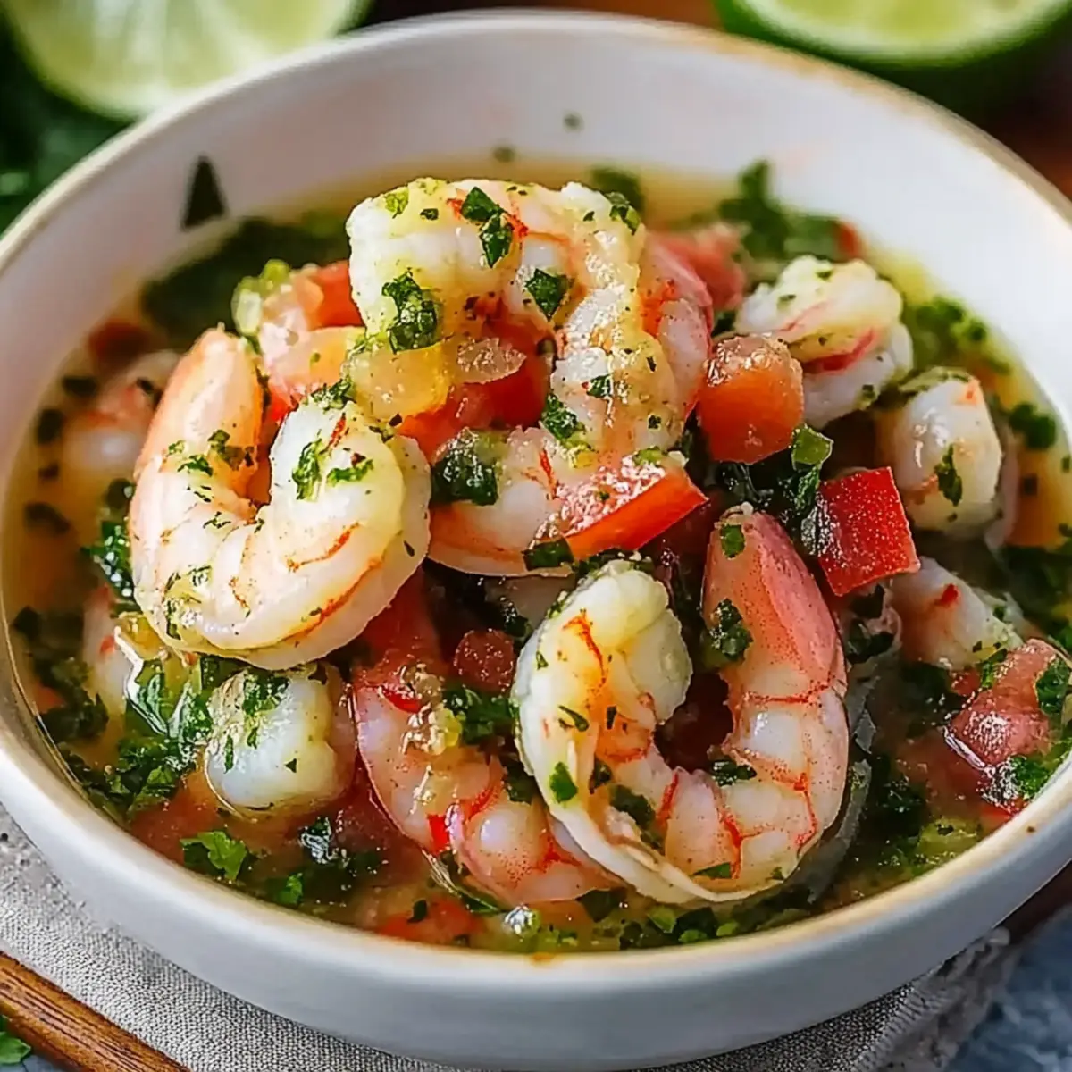 Shrimps in Culichi Salsa