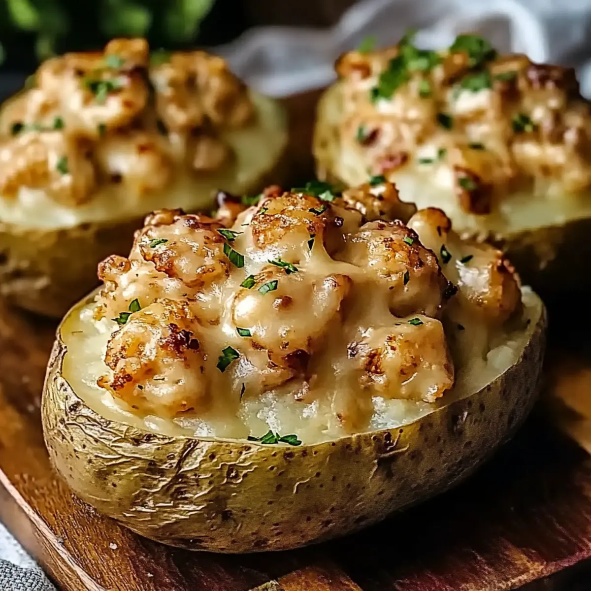 Southern-Style Seafood Stuffed Potatoes