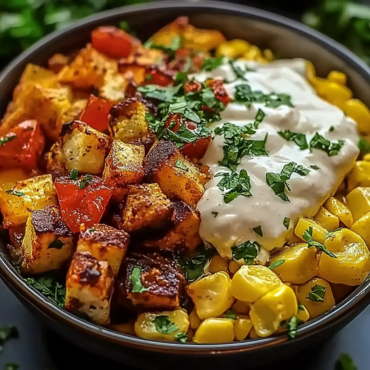 Southwest Breakfast Burrito Bowl