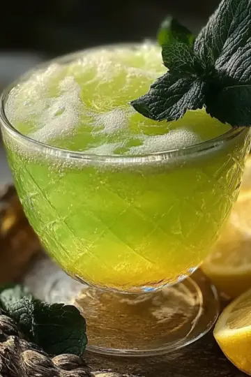 Sparkling Zesty Minty Lemonade