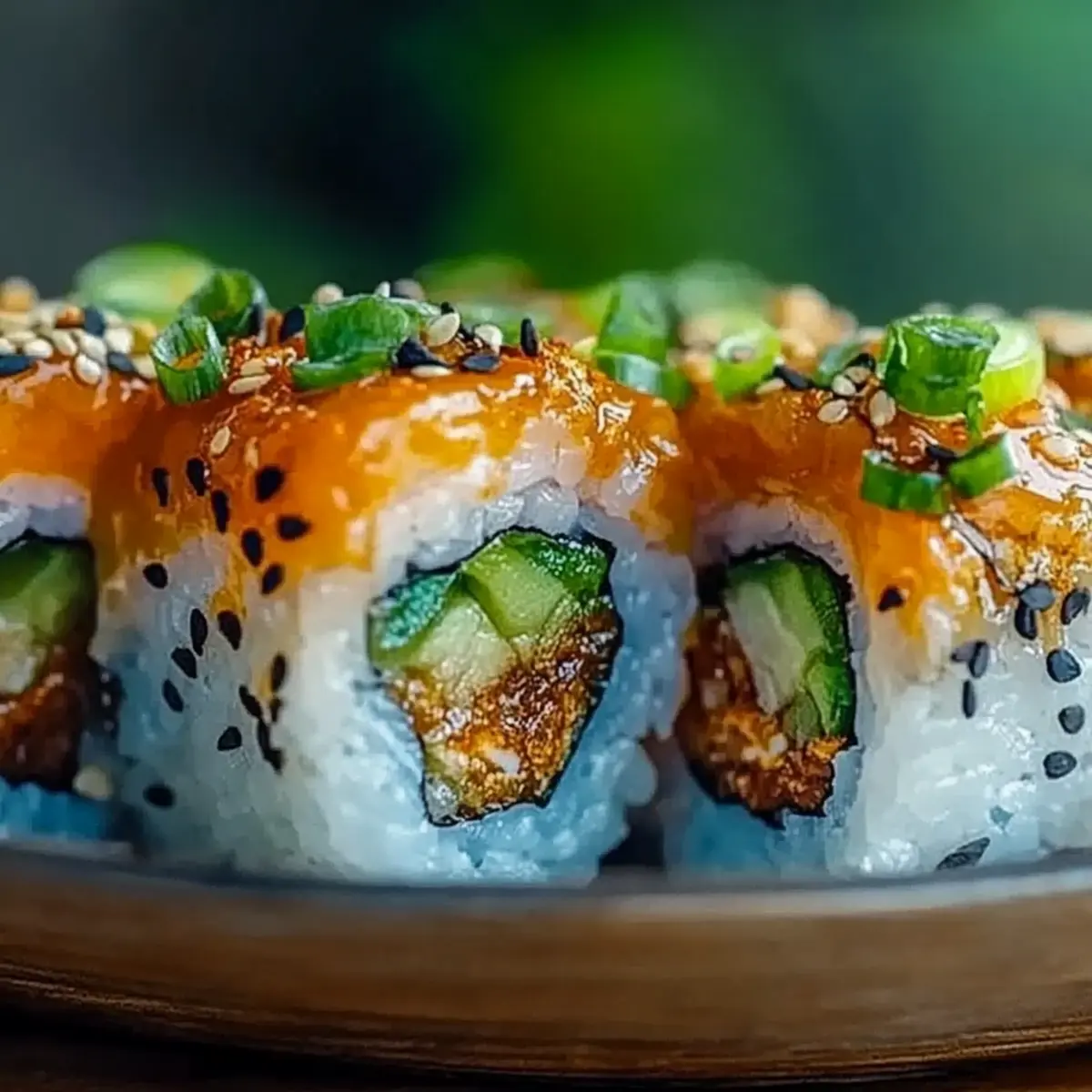 Spicy Salmon Sushi Bake