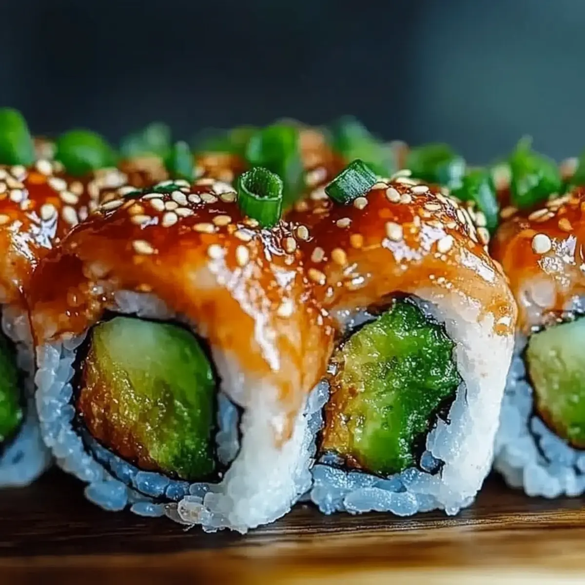 Spicy Salmon Sushi Bake