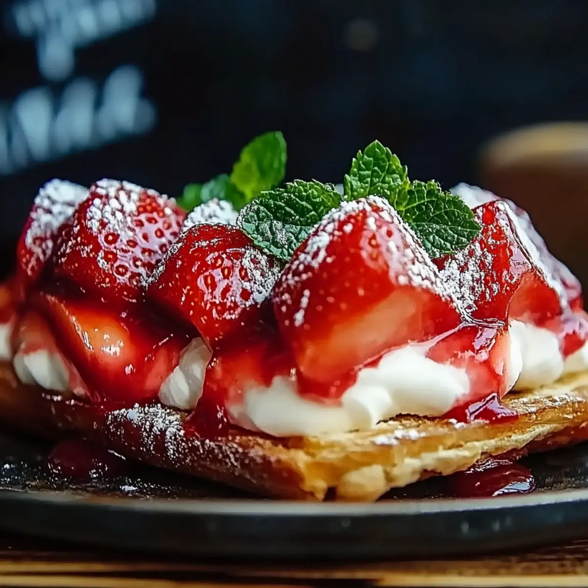 Strawberry Cheesecake Dessert Tacos