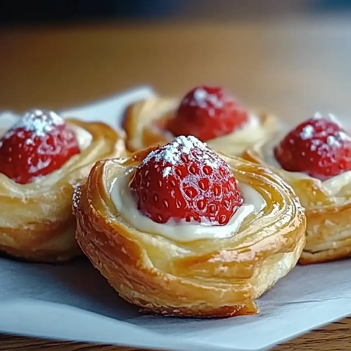 Strawberry Cream Cheese Danish