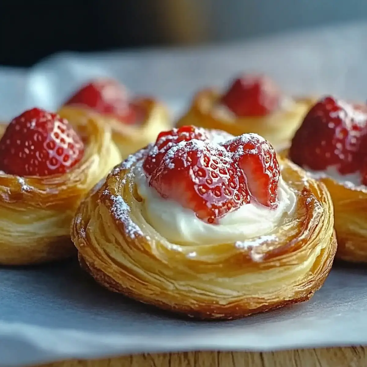 Strawberry Cream Cheese Danish