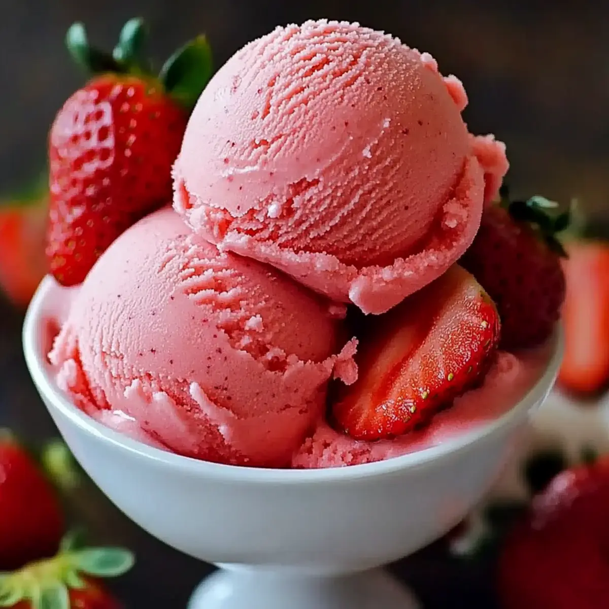 Strawberry Sorbet